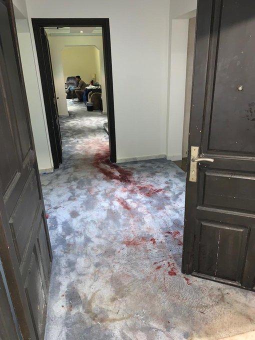 شاهد صور من داخل المنزل الذي قتل فيه حارس الملك سلمان عبدالعزيز الفغم