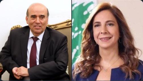 رئيس لبنان يستقبل شربل وهبه، ويكلف وزيرة الدفاع بتولي حقيبة الخارجية