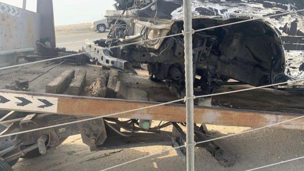 وفاة 4 إماراتيين على الحدود السعودية (صور)