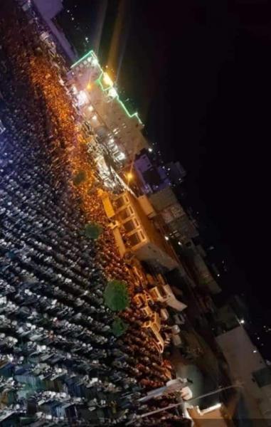 صور من ذمار للشوارع تفيض بالمصلين في ليلة 27 من شهر رمضان (تفاصيل)