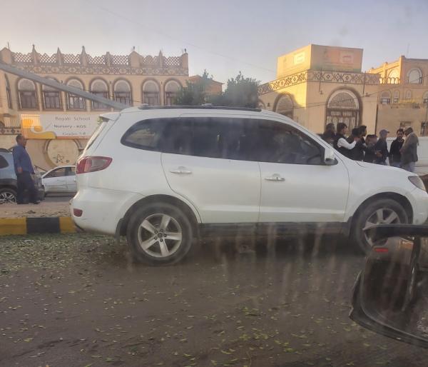 حادث مروع اليوم في السبعين بصنعاء