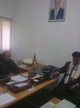 لقاء صحفي مع المستشار الثقافي بسفارة اليمن في المملكة المغربية الشقيقة.