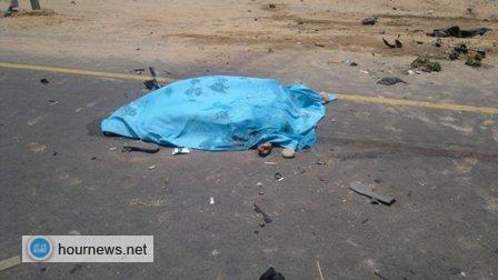 مصرع عشرين شخص وتفحم بعض الجثث في حادثين مرورين في مديرية عبس بمحافظة حجة (صور الحادث)