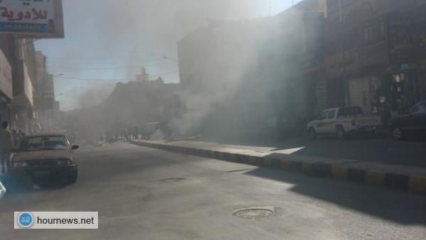 فوضى وسط العاصمة صنعاء (صور)