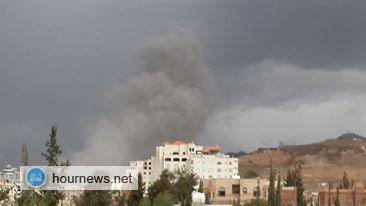 عاجل: قصف عنيف يهز العاصمة صنعاء ويستهدف منزل العميد احمد علي عبدالله صالح (صور)