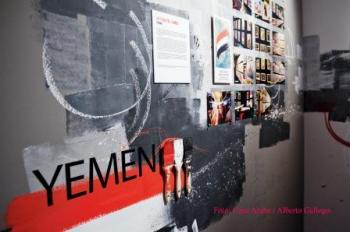 معرض صور بعنوان "الكتابة على الجدران للثورة": ثورات الربيع العربي في قلب مدريد