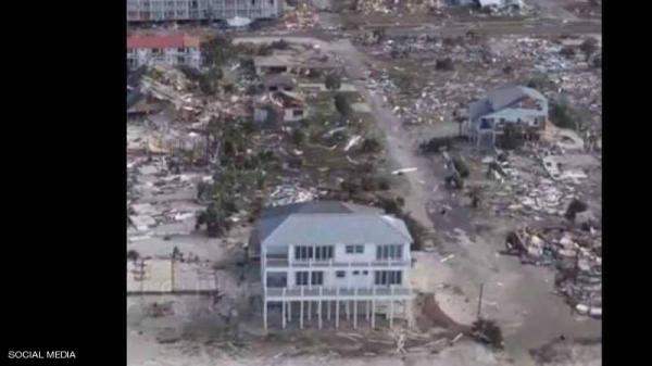 منزل وحيد صمد في وجه إعصار «مايكل» بأمريكا.. كيف ذلك؟ (صور)