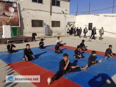 ألروابدة يفتتح أسبوع الكرامة في نادي شباب مخيم حطين ويسلم على فلسطين وشعبها 