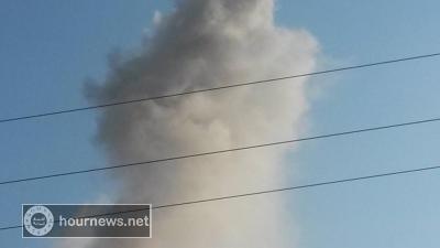شاهد فيديو وصور لحضات استهداف الطيران السعودي لجبل عطان بالعاصمة صنعاء"حصريةِ