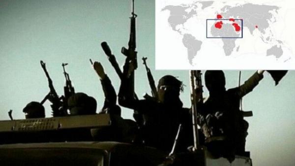 “وحدات خفية” لـ “داعش” حول العالم وهذه خارطة انتشاره بعد عامين على الخلافة