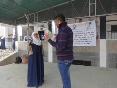 عهد تدشن الحملات التوعوية في مدارس أمانة العاصمة صنعاء