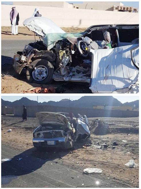 السعودية: حادث مأساوي يسفر عن وفاة 5 طلاب بينهم 3 أشقاء في تصادم مروع بـ «العلا»