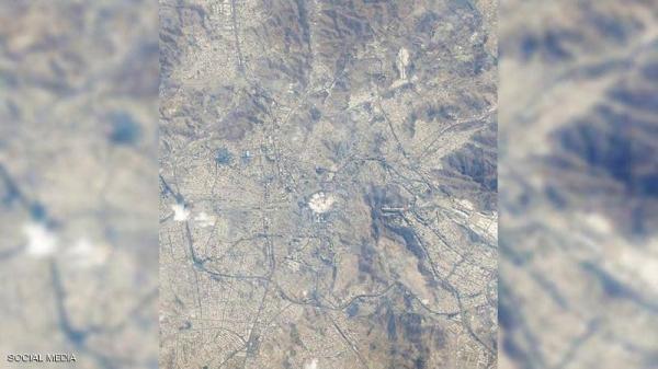 رائد الفضاء الإماراتي "هزاع المنصوري" يلتقط صورة جديدة لمكة المكرمة من الفضاء