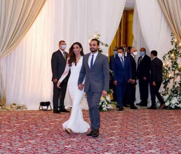 شاهد من مصر.. عقد قران بحضور رئاسي والسيسي وكيلاً للعروس