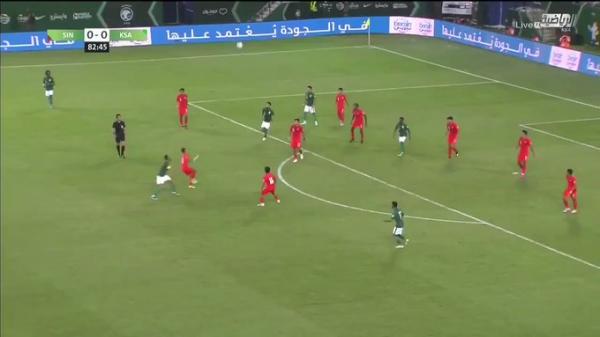 المنتخب السعودي يتغلب على سنغافورة بثلاثية نظيفة (شاهد اهداف المباراة)