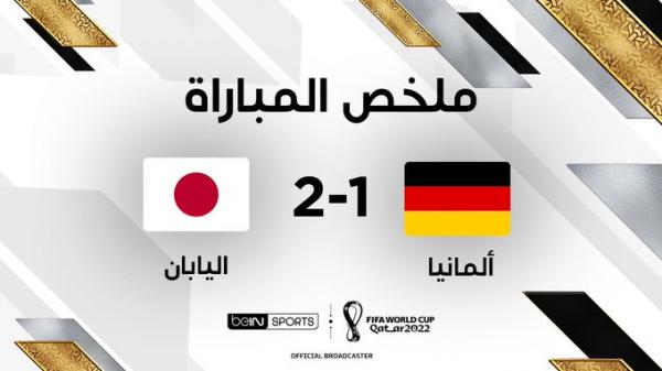 ملخص مباراة ألمانيا واليابان والتي فازت فيها اليابان بهدفين لهدف.. في مباراة ولا أروع
