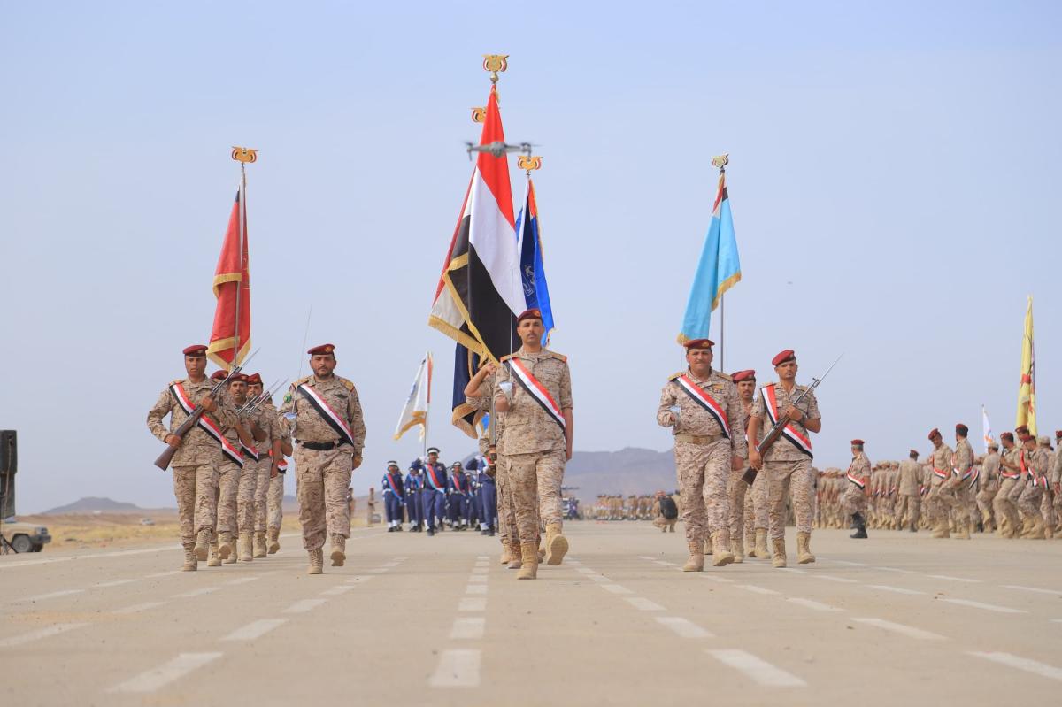 محافظة مأرب تشهد عرض عسكري كبير بحضور اللواء العرادة