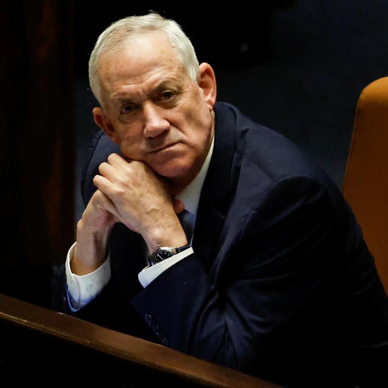 رسمياً بيني غانتس يعلن استقالته من الحكومة الإسرائيلية
