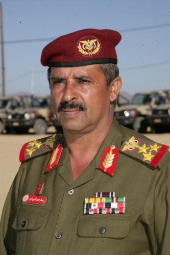 عميد ركن/ عسكر حمود ناجي دارس رئيس أركان العمليات الخاصة.