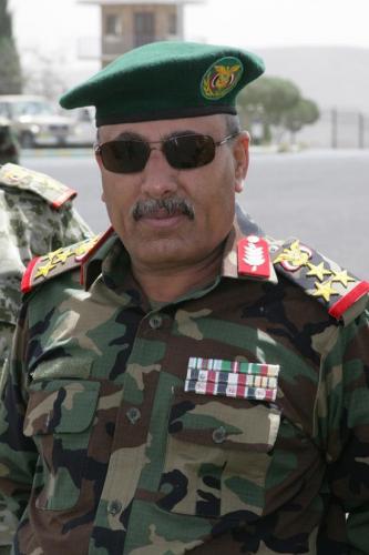 العميد الركن أحمد حسين دحان قائد القوات الخاصة.