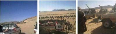 بالصور: قبائل دهم بالجوف تحتفل بطرد الحوثيين من بلادهم بعرض عسكري مهيب