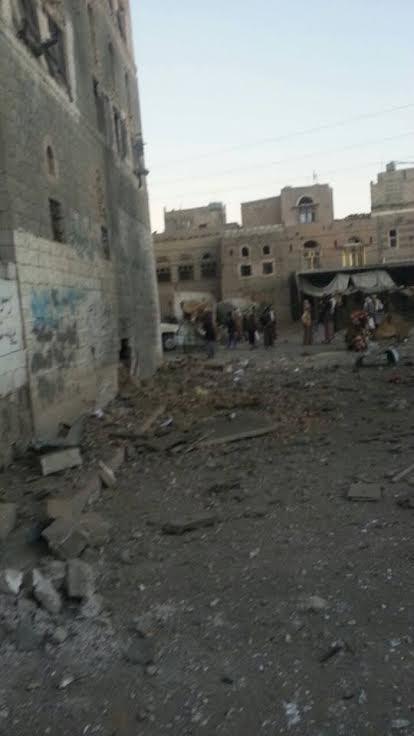 انفجار عنيف يهز محافظة ذمار صباح اليوم (صور)
