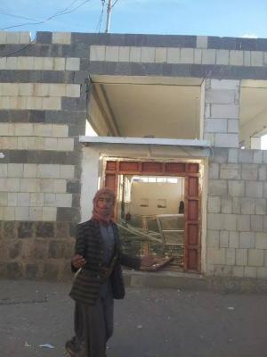 اضرار لحقت بالمسجد والمدرسة المجاورة لدار القران بيحيص ارحب اثناء تفجيره من قبل جماعة الحوثي
