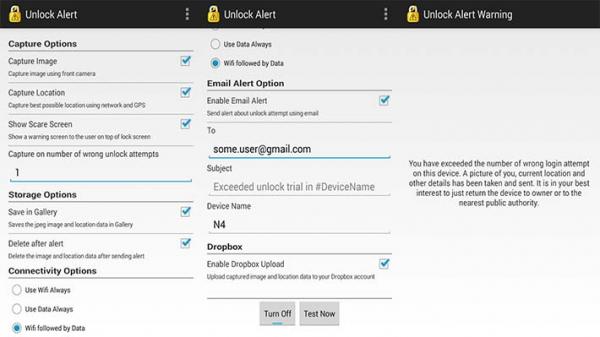 تطبيق Unlock Alert لتعرف صورة وموقع سارق الهاتف الجوال