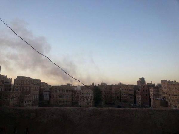 عاجل: انفجار عنيف يهز منطقة شعوب وسط العاصمة صنعاء