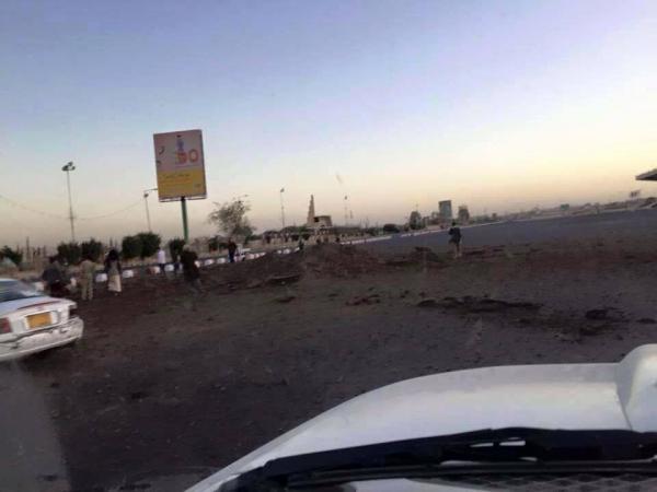 طيران التحالف يقصف ميدان السبعين بصنعاء فجر اليوم بغارتين (صور)