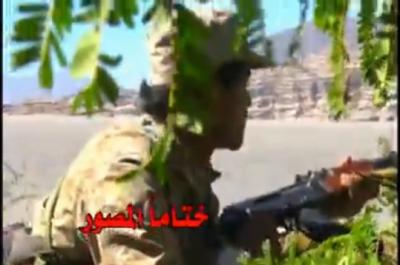 سعوديون ينشرون فيديو يصور لحظة الإطاحة بمجموعة من الحوثيين بمنطقة الربوعة بما فيهم المصور (فيديو)