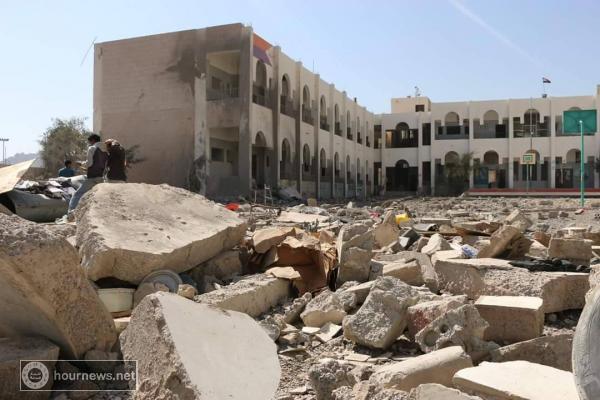 شاهد بالصور: هذا ما قصفته طائرات التحالف الليلة الماضية في منطقة السبعين بصنعاء
