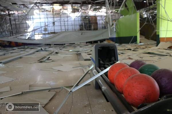شاهد بالصور: هذا ما قصفته طائرات التحالف الليلة الماضية في منطقة السبعين بصنعاء