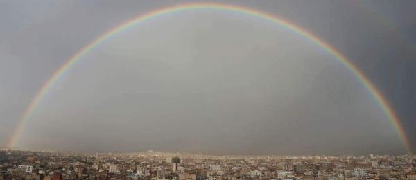 شاهد أقوى صور لأجمل منظر حدث اليوم في العاصمة صنعاء