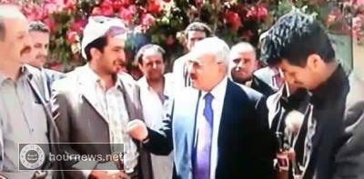 شاهدبالصورة: ظهور جديد لـ الرئيس السابق "علي عبدالله صالح" في مجلس عزاء بالعاصمة صنعاء