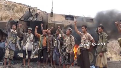 الحوثيون يوزعون صوراً لما قالوا إنها لاستدراج قوة إماراتية في كمين بالساحل الغربي!