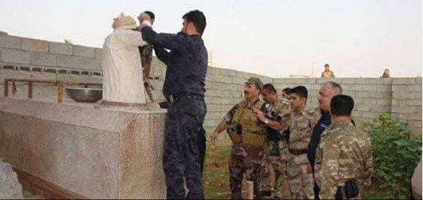 اعتقال احد اقارب الرئيس العراقي السابق: صدام حسين (صور)