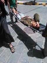 ضحايا يملؤون مستشفيات صنعاء ومناشدات عاجلة للتبرع بالدم "صور"