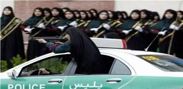 للمرة الأولى: إيران تستخدم النساء لحماية المسؤولين (صور)