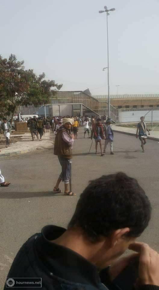 اليمن :تحديث جديد لأحداث السجن المركزي بصنعاء (صور+ فيديوهات)