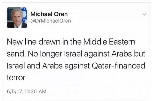 هكذا علق السفير الاسرائيلي في واشنطن على قطع العلاقات الخليجية مع قطر (صوره)